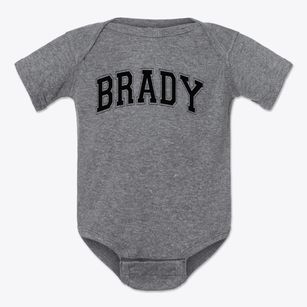 Brady Elementary School Varsity Arch Baby Onesie