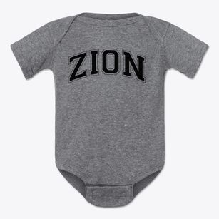 Zion Lutheran School Varsity Arch Baby Onesie
