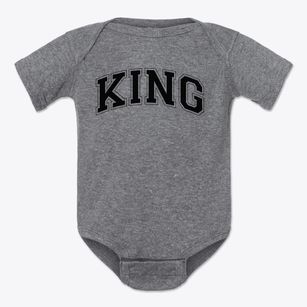 King Elementary School Varsity Arch Baby Onesie