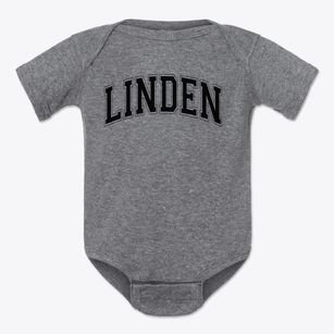 Linden Charter Academy Varsity Arch Baby Onesie