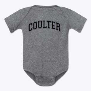 Coulter Elementary School Varsity Arch Baby Onesie