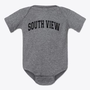 South View Middle School Varsity Arch Baby Onesie