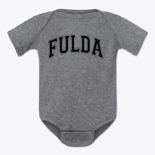 Fulda Secondary School Varsity Arch Baby Onesie