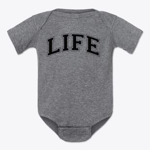 Life Christian Academy Varsity Arch Baby Onesie