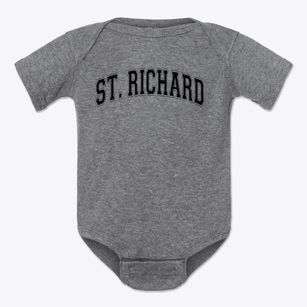 Saint Richard School Varsity Arch Baby Onesie