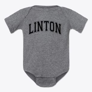 Linton High School Varsity Arch Baby Onesie