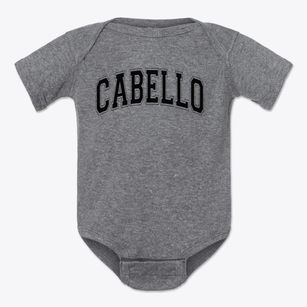 Cabello Elementary School Varsity Arch Baby Onesie