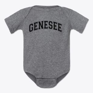 Genesee Christian Academy Varsity Arch Baby Onesie