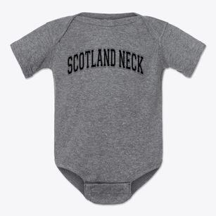 Scotland Neck Primary School Varsity Arch Baby Onesie