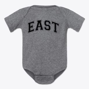 East Junior High School Varsity Arch Baby Onesie