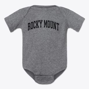 Rocky Mount Prep School Varsity Arch Baby Onesie
