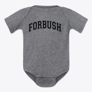 Forbush High School Varsity Arch Baby Onesie