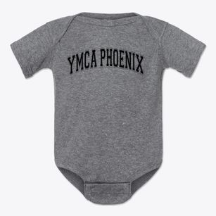 Ymca Phoenix School Varsity Arch Baby Onesie