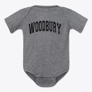 Woodbury Elementary School Varsity Arch Baby Onesie