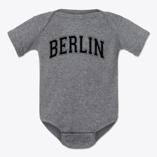 Berlin Elementary School Varsity Arch Baby Onesie