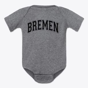 Bremen Elementary School Varsity Arch Baby Onesie