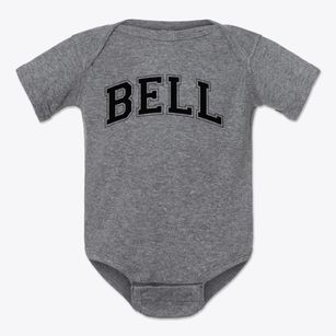 Bell Elementary School Varsity Arch Baby Onesie