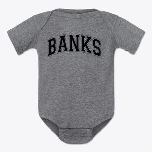 Banks Christian Academy Varsity Arch Baby Onesie