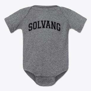 Solvang Elementary School Varsity Arch Baby Onesie