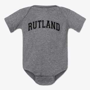 Rutland Elementary School Varsity Arch Baby Onesie