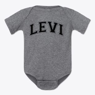 Levi Elementary School Varsity Arch Baby Onesie