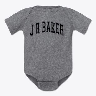 J R Baker Elementary School Varsity Arch Baby Onesie