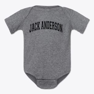 Jack Anderson Elementary School Varsity Arch Baby Onesie