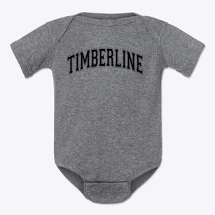Timberline Elementary School Varsity Arch Baby Onesie