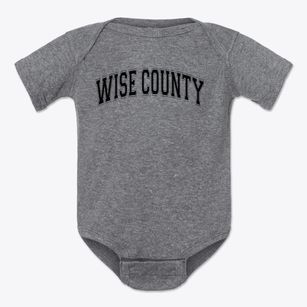 Wise County Christian School Varsity Arch Baby Onesie