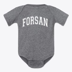 Forsan Elementary School Varsity Arch Baby Onesie