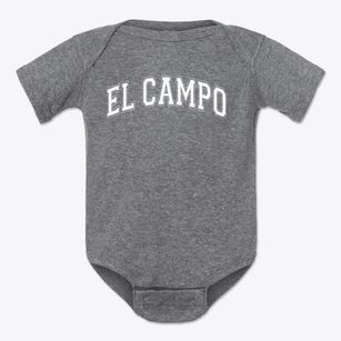 El Campo Middle School Varsity Arch Baby Onesie