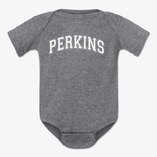 Perkins Intermediate School Varsity Arch Baby Onesie