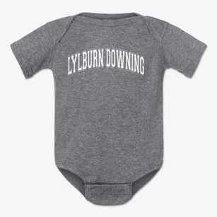 Lylburn Downing Middle School Varsity Arch Baby Onesie