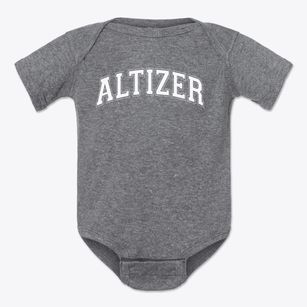 Altizer Elementary School Varsity Arch Baby Onesie