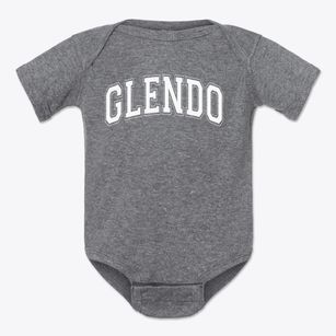 Glendo School Varsity Arch Baby Onesie