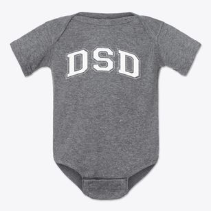 Sterk School For The Deaf Varsity Arch Baby Onesie