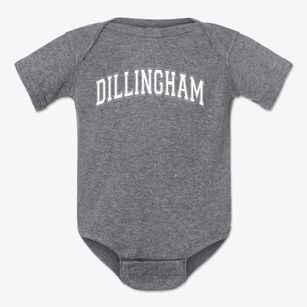 Dillingham Elementary School Varsity Arch Baby Onesie