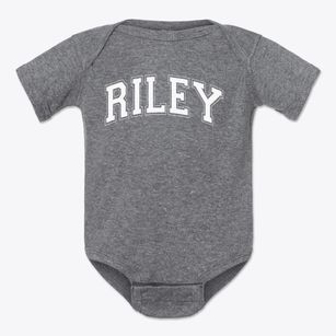Riley Elementary School Varsity Arch Baby Onesie