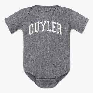 Cuyler Jr High Varsity Arch Baby Onesie