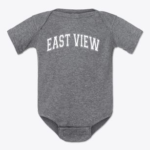 East View Elementary School Varsity Arch Baby Onesie