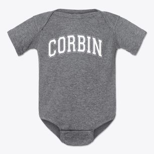 Corbin Middle School Varsity Arch Baby Onesie