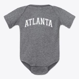 Atlanta School Varsity Arch Baby Onesie