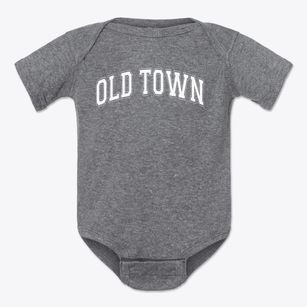 Old Town Elementary School Varsity Arch Baby Onesie
