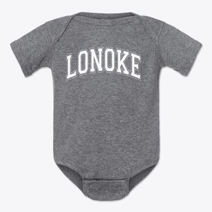 Lonoke Primary School Varsity Arch Baby Onesie