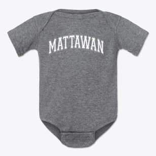Mattawan Middle School Varsity Arch Baby Onesie