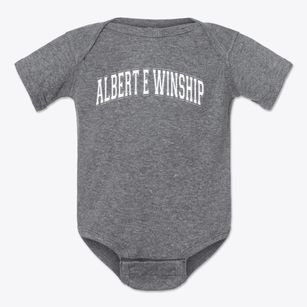 Albert E Winship Elementary & Middle Varsity Arch Baby Onesie