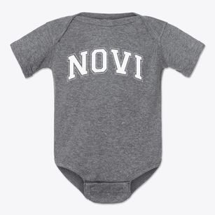 Novi Middle School Varsity Arch Baby Onesie