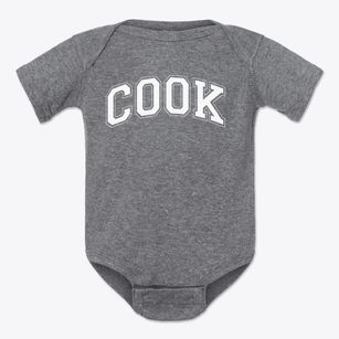 Cook Elementary School Varsity Arch Baby Onesie