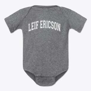 Leif Ericson Day School Varsity Arch Baby Onesie