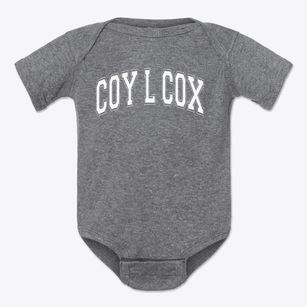 Ps 369 Coy L Cox Varsity Arch Baby Onesie